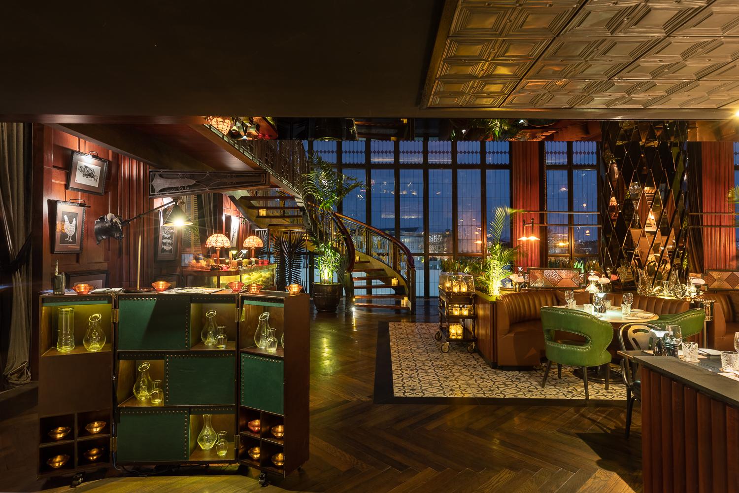 Double - Six, Luxury Hotel - Seminyak Экстерьер фото The interior of the restaurant